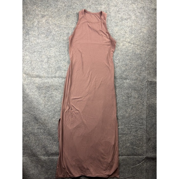 lululemon athletica Dresses & Skirts - MSRP $118 SIZE 4 Lululemon Get Going Maxi Tank Dress Racerback Red Dust Minimal